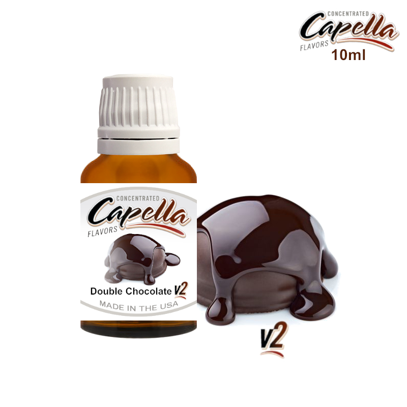 aroma-capella-double-chocolate-v2-aroma-no97-double-chocolate-v2-capella-flavors-aroma-10ml Aroma Capella Double Chocolate V2 Aroma (nº97) - Imagen 1