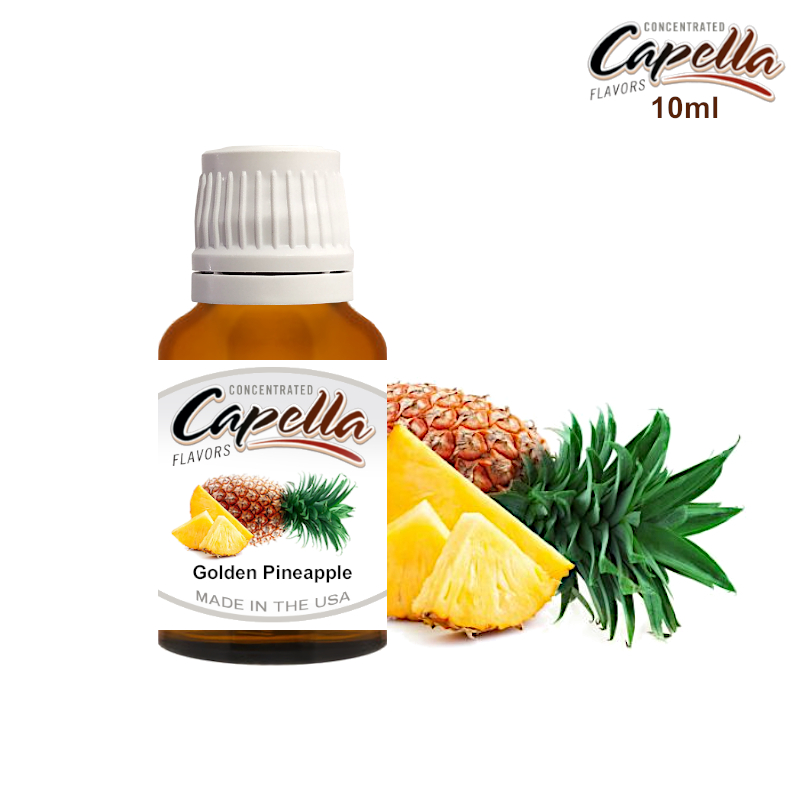 aroma-capella-golden-pineapple-no3-golden-pineapple-capella-flavors-aroma-10ml Aroma Capella Golden Pineapple (nº3) - Imagen 1