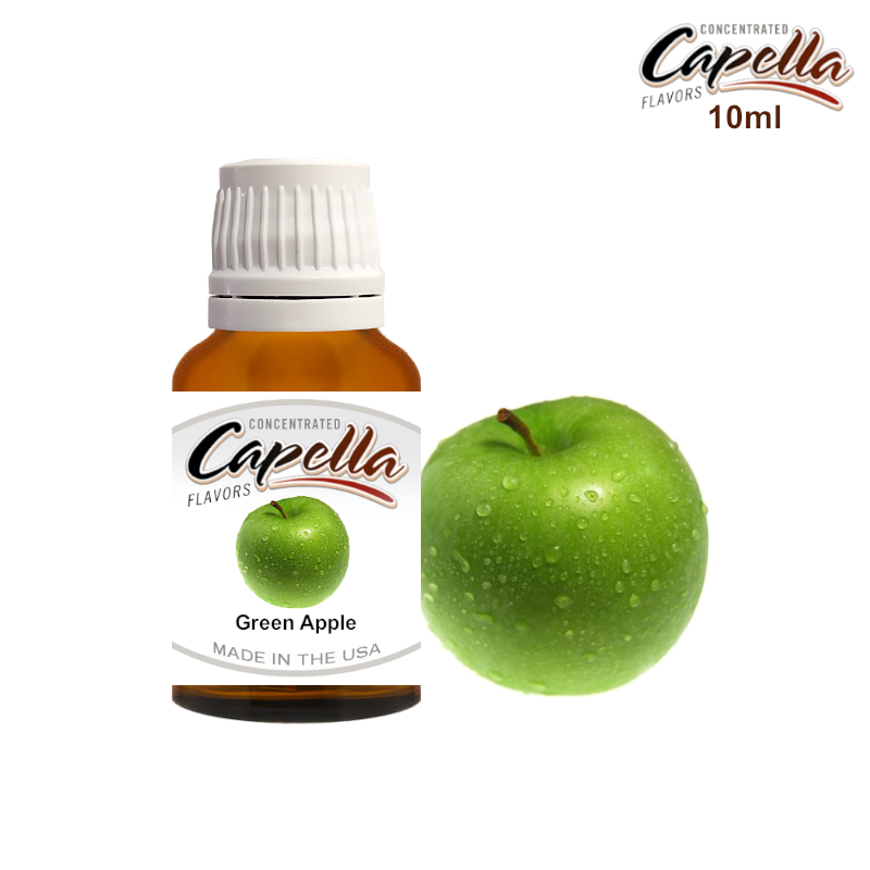 aroma-capella-green-apple-no112-green-apple-capella-flavors-aroma-10ml Aroma Capella Green Apple (nº112) - Imagen 1