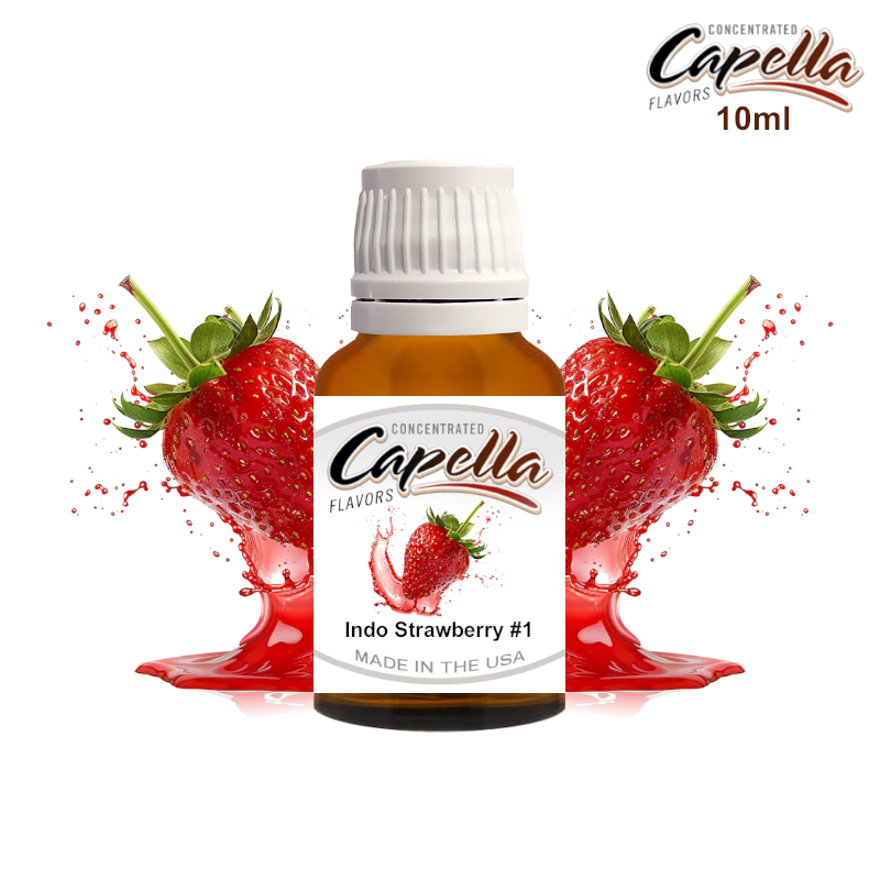 aroma-capella-indo-strawberry-1-no182-capella-flavors-indo-strawberry-1-10ml Aroma Capella Indo Strawberry #1 (nº182) - Imagen 1