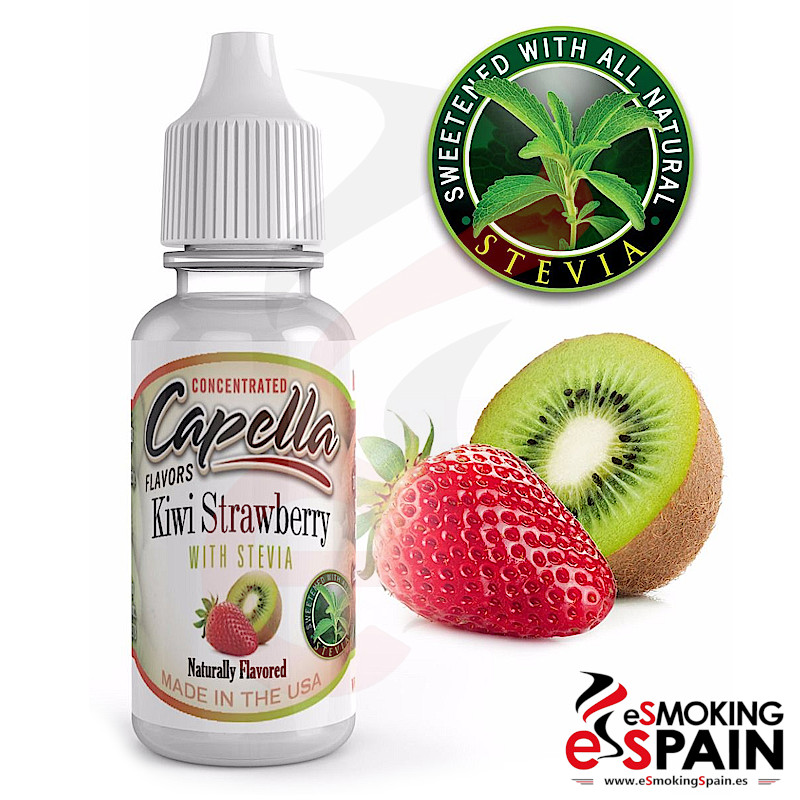 aroma-capella-kiwi-strawberry-no116-Capella_Flavors_Kiwi_Strawberry_13ml_esmokingspain Aroma Capella Kiwi Strawberry (nº116) - Imagen 1