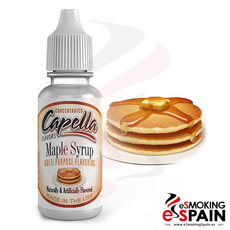 aroma-capella-maple-pancake-syrup-no26-Capella_Flavors_Maple_Syrup_13ml_esmokingspain Aroma Capella Maple (Pancake Syrup) (nº26) - Imagen 1
