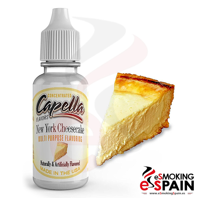 aroma-capella-new-york-cheesecake-no35-Capella_Flavors_New_York_Cheescake_13ml_esmokingspain Aroma Capella New York Cheesecake (nº35) - Imagen 1