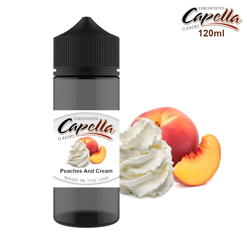 aroma-capella-peaches-and-cream-aroma-no11-peaches-and-cream-capella-flavors-aroma-120ml Aroma Capella Peaches and Cream Aroma (nº11) - Imagen 1