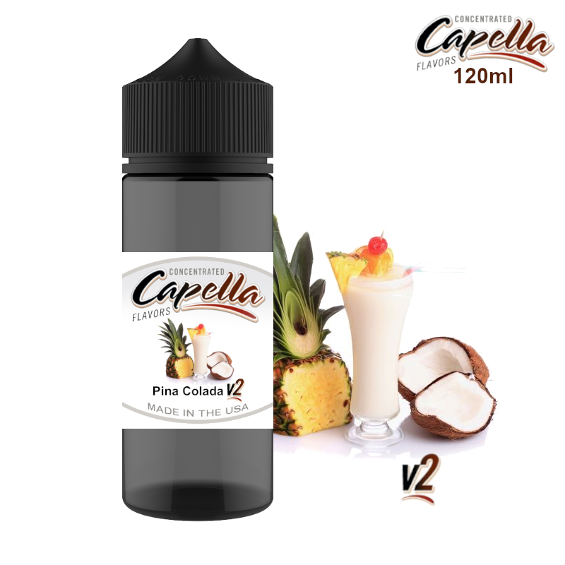 aroma-capella-pina-colada-v2-no12-pina-colada-v2-capella-flavors-aroma-concentrate-120ml Aroma Capella Pina Colada V2 (nº12) - Imagen 1