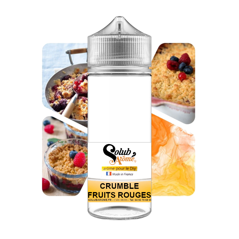 aroma-solubarome-crumble-fruits-rouges-095-crumble-fruits-rouges-solubarome-aroma-120ml Aroma SolubArome Crumble Fruits Rouges (095) - Imagen 1