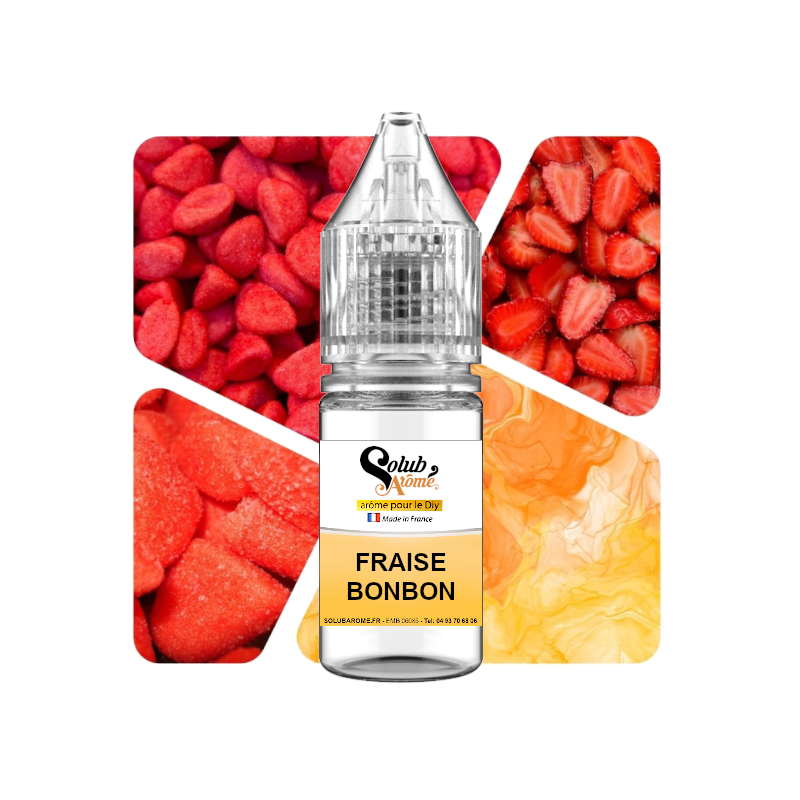 aroma-solubarome-fraise-bonbon-163-fraise-bonbon-solubarome-aroma-10ml Aroma SolubArome Fraise Bonbon (163) - Imagen 1