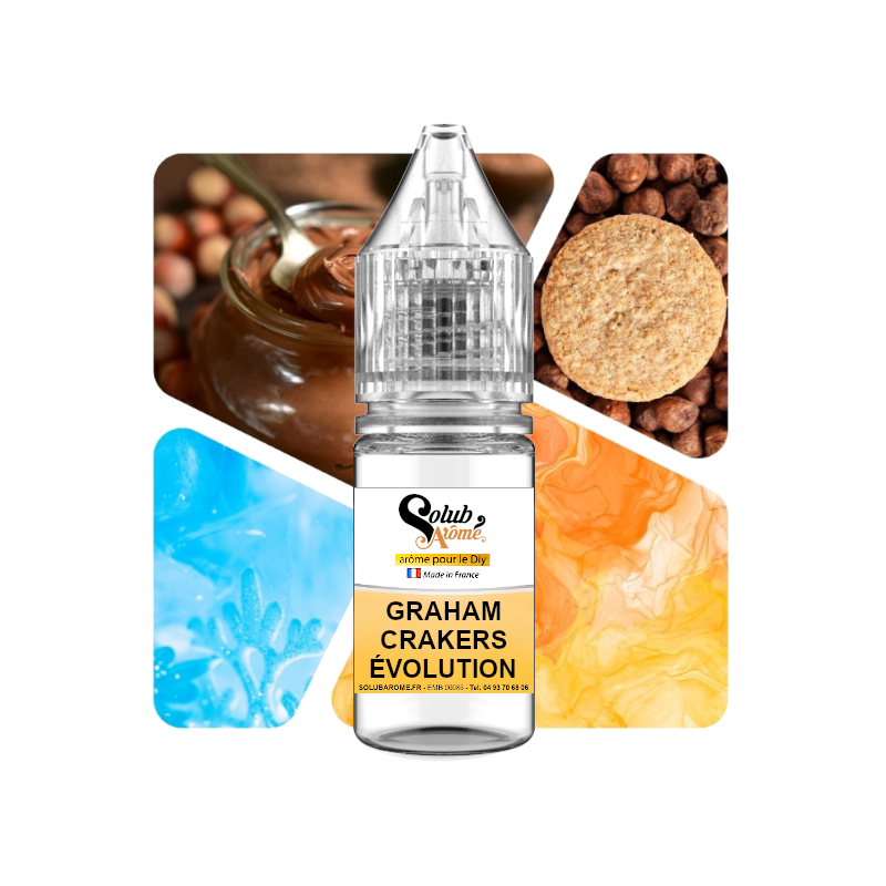 aroma-solubarome-graham-crakers-evolution-151-graham-crakers-evolution-solubarome-aroma-10ml Aroma SolubArome Graham Crakers Evolution (151) - Imagen 1
