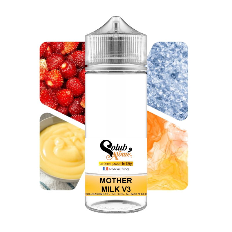 aroma-solubarome-mother-milk-v3-038-mother-milk-v3-solubarome-aroma-120ml Aroma SolubArome Mother Milk V3 (038) - Imagen 1